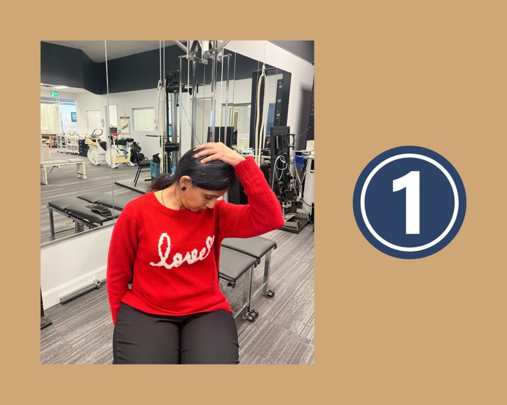 Neck Stretch (Levator Scapula) demonstrated by Physiotherapist Ami Patel