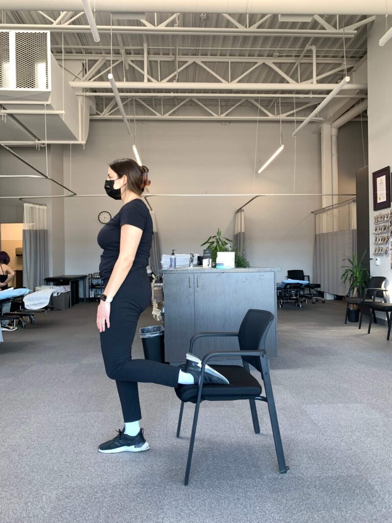 Easy Quad Stretch by Jess Clancy