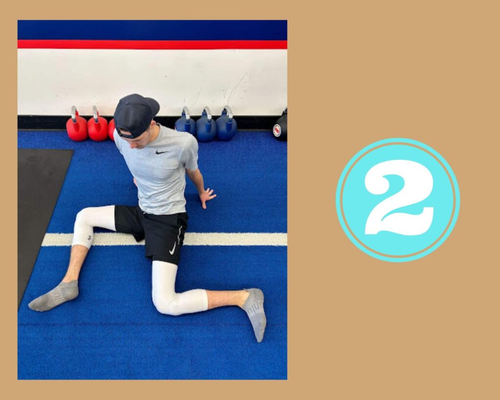 Hip Exercise 90/90 Step 2