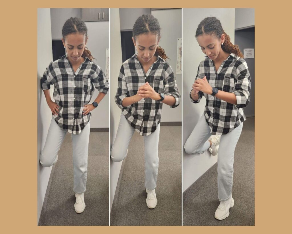 Glute Med Exercise demonstrated by Anna Belay