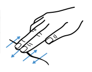 Diagragm of step 2 of Scar Tissue Massage