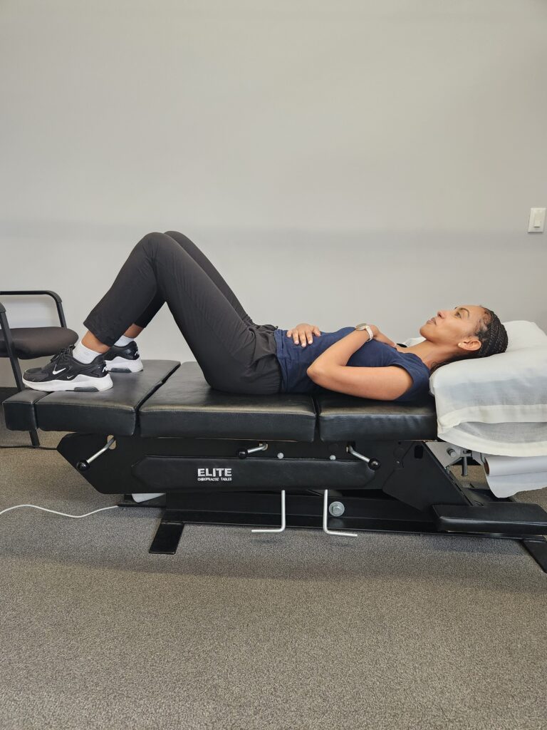 Belly Breathing Exercise demonstrated by Pelvic Floor Physiotherapist Anna Belay