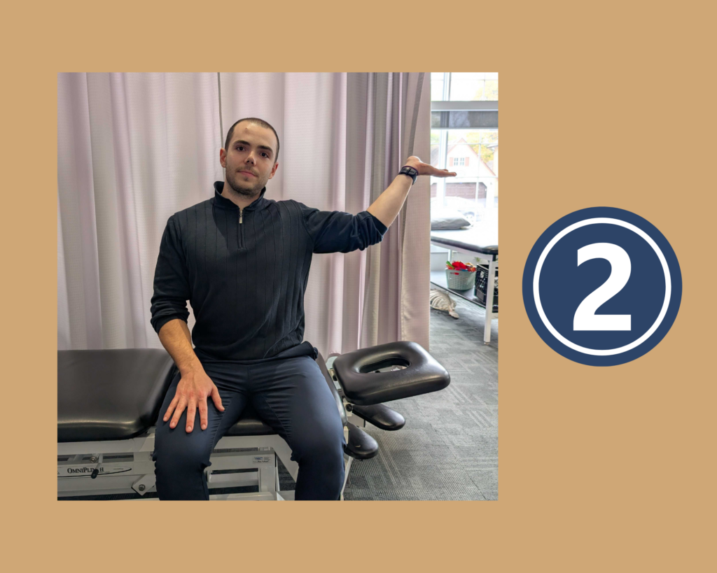 Nerve Pain Exercise Step 2 demonstrated by Physiotherapist Gordon Restivo