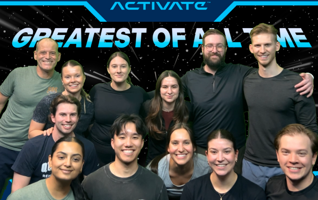 SOS Belmont staff team at Activate team building event